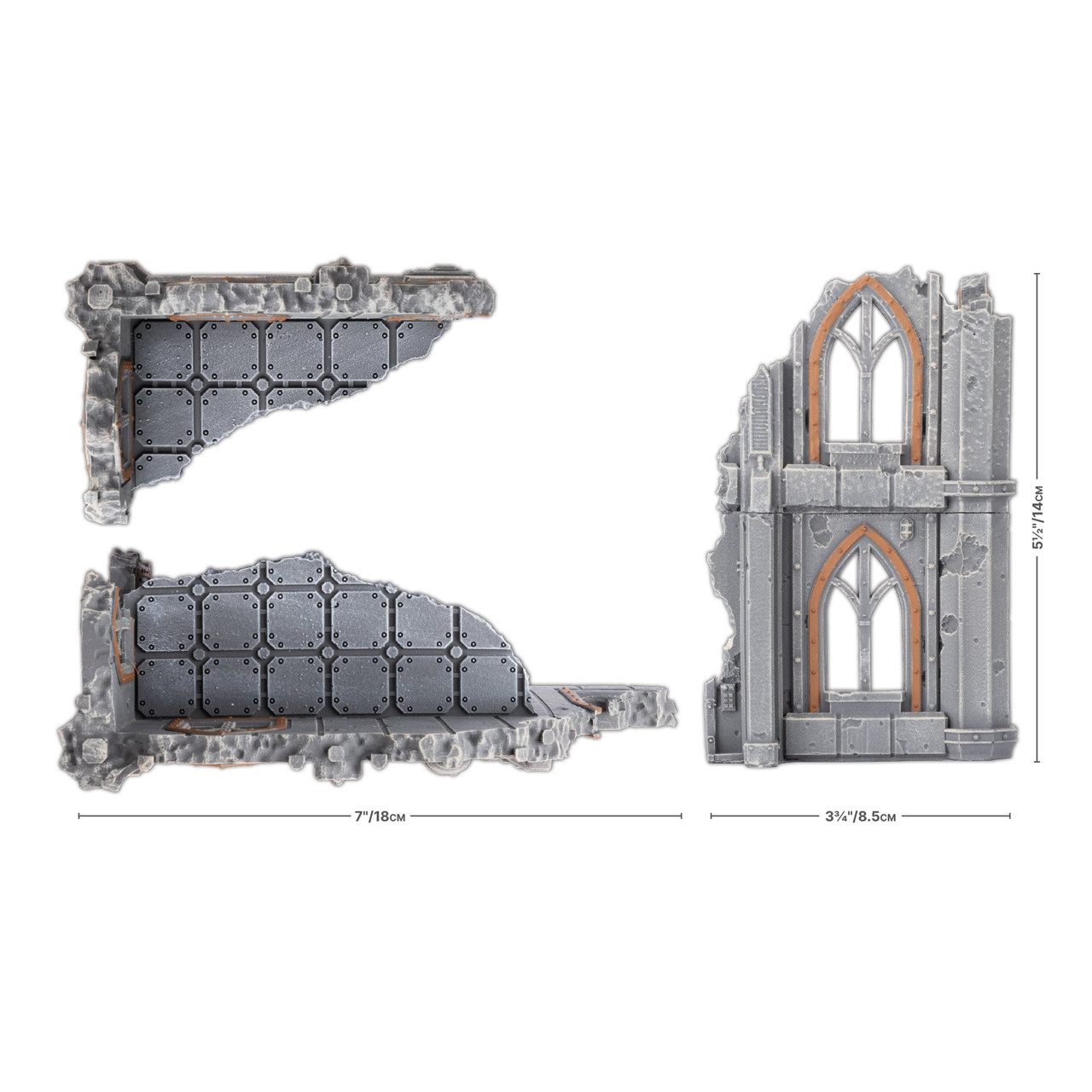 Gothic Sector: Castograd Warehouse Big Ruins