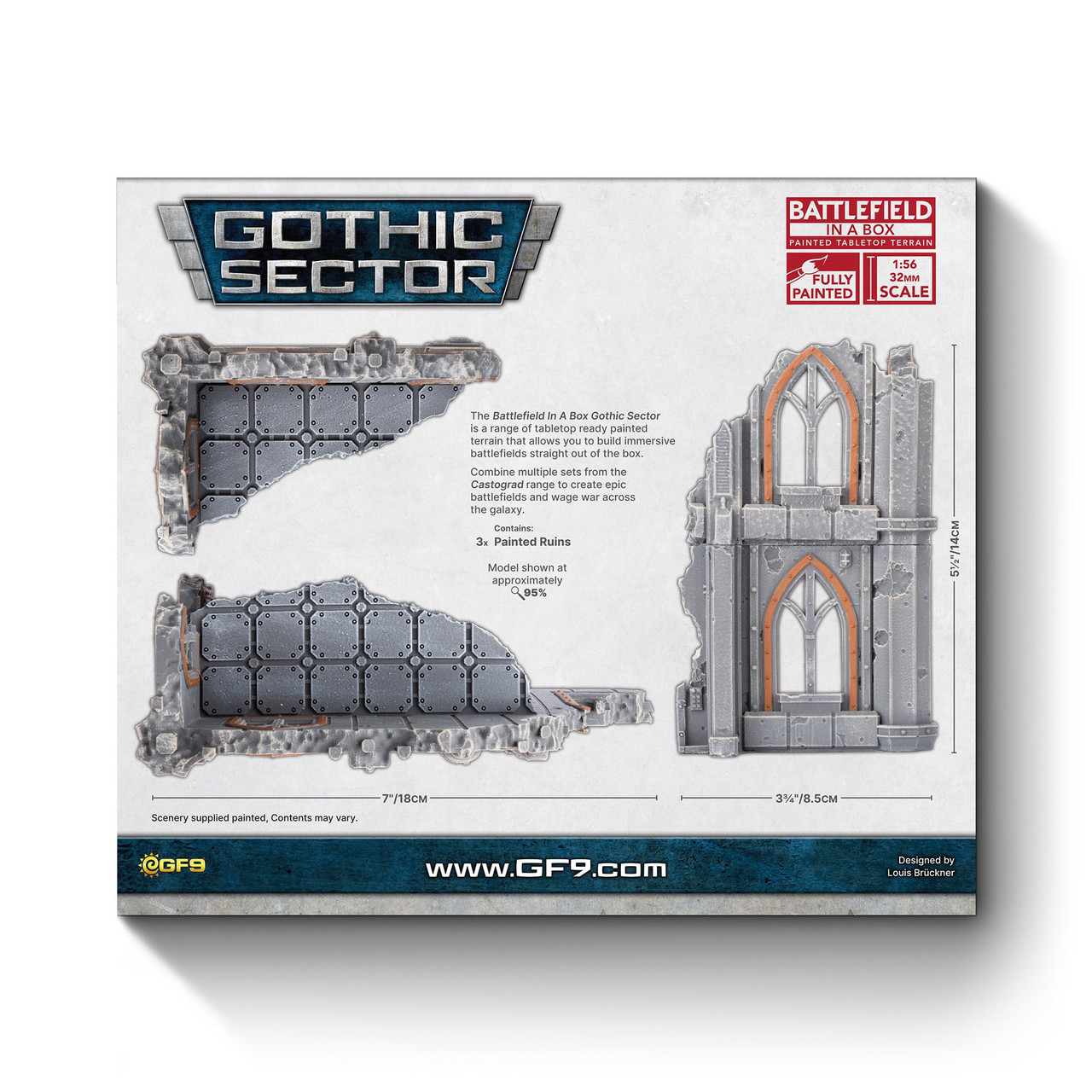 Gothic Sector: Castograd Warehouse Big Ruins