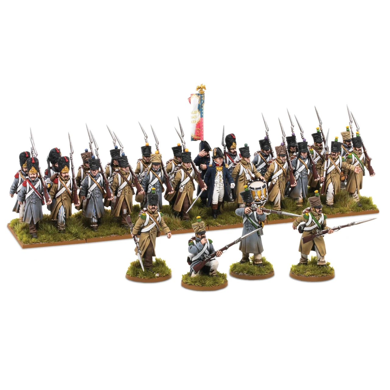 French Infantry in Greatcoats (1804-1814) - WAANW004
