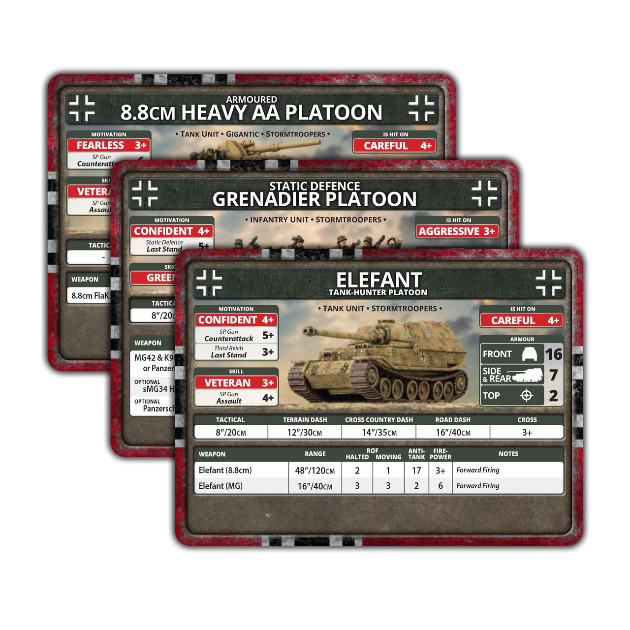 German Unit Card Pack (89 cards)
