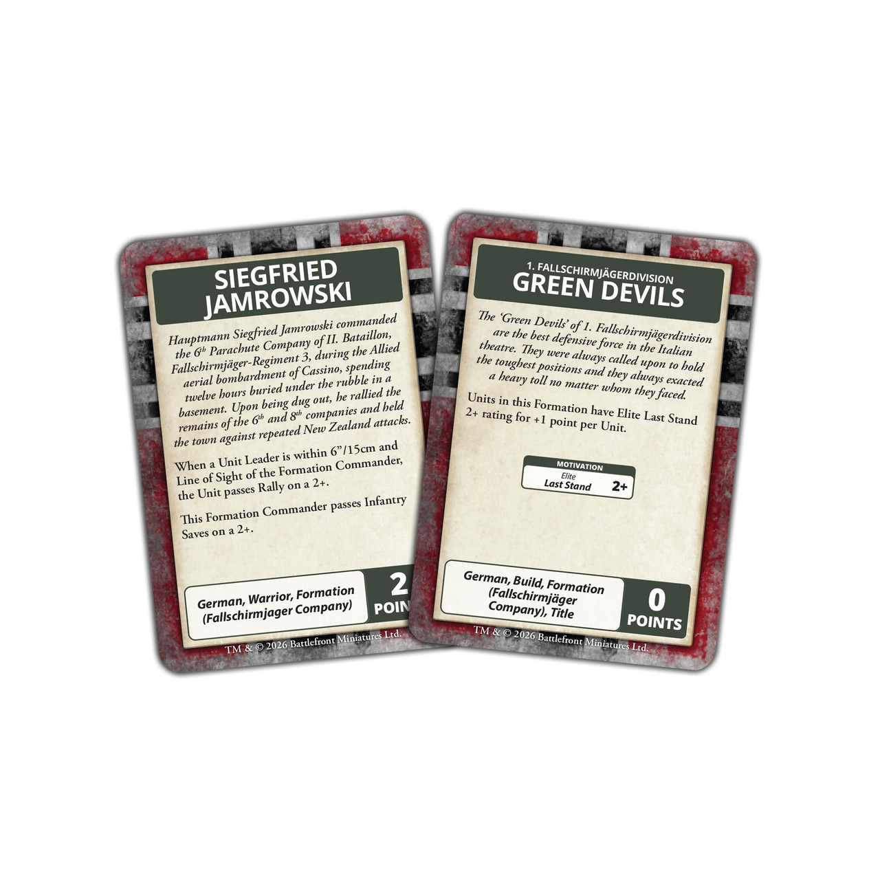 German Command Card Pack (47 cards)