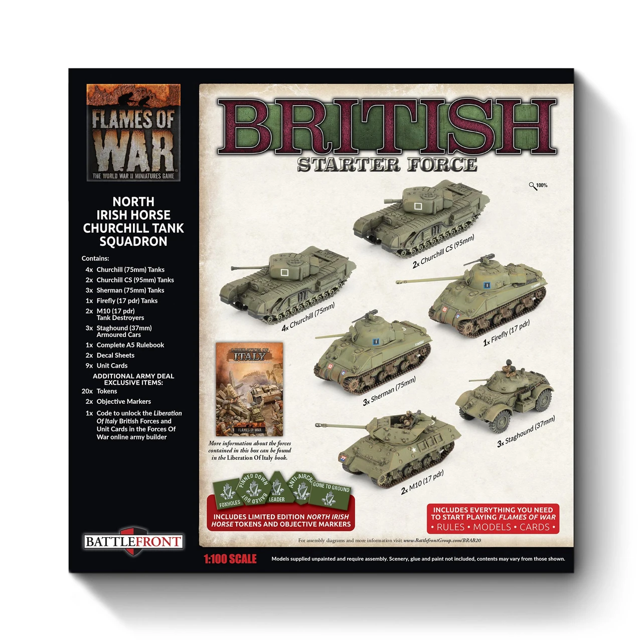 British Army Deal - North Irish Horse Churchill Tank Squadron