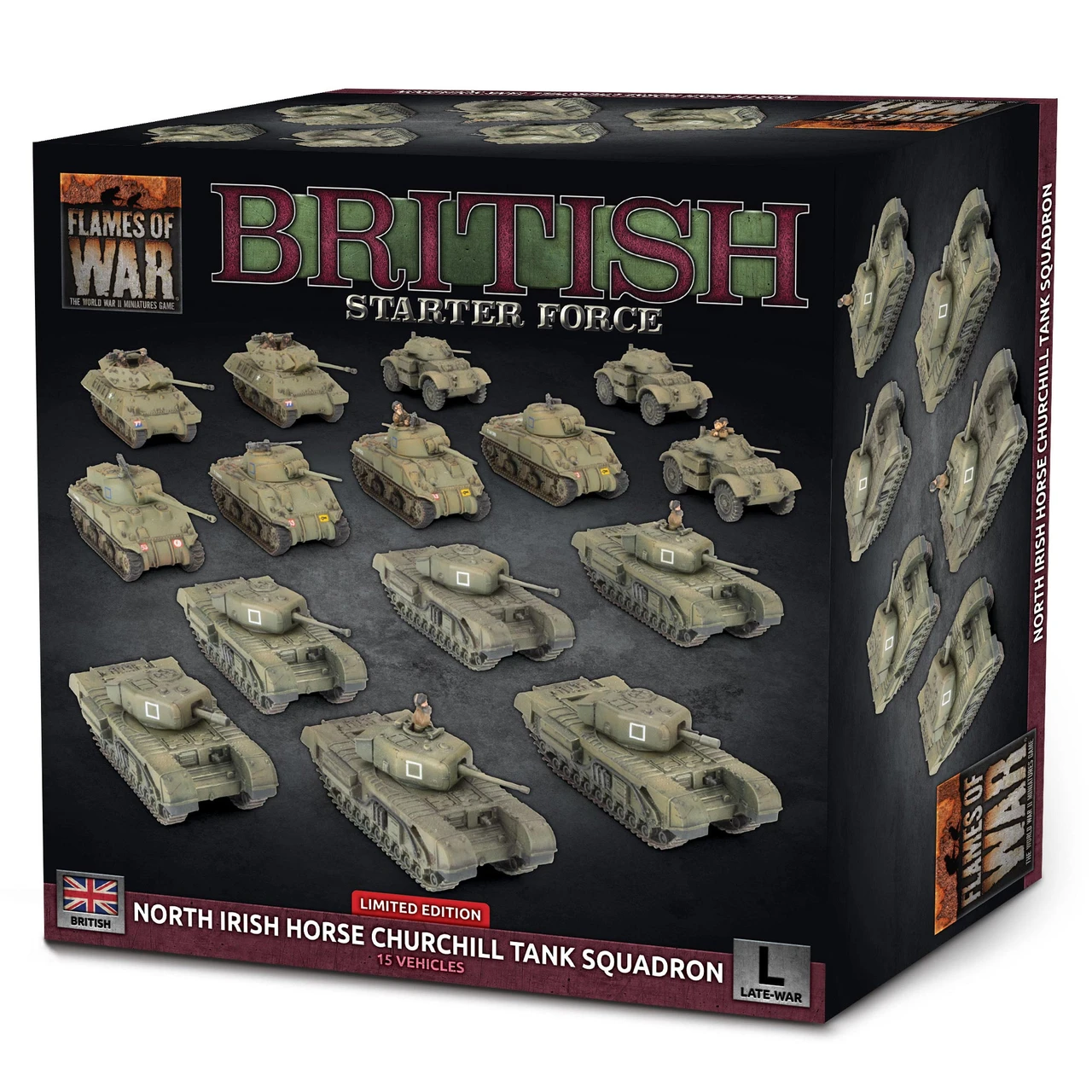 British Army Deal - North Irish Horse Churchill Tank Squadron
