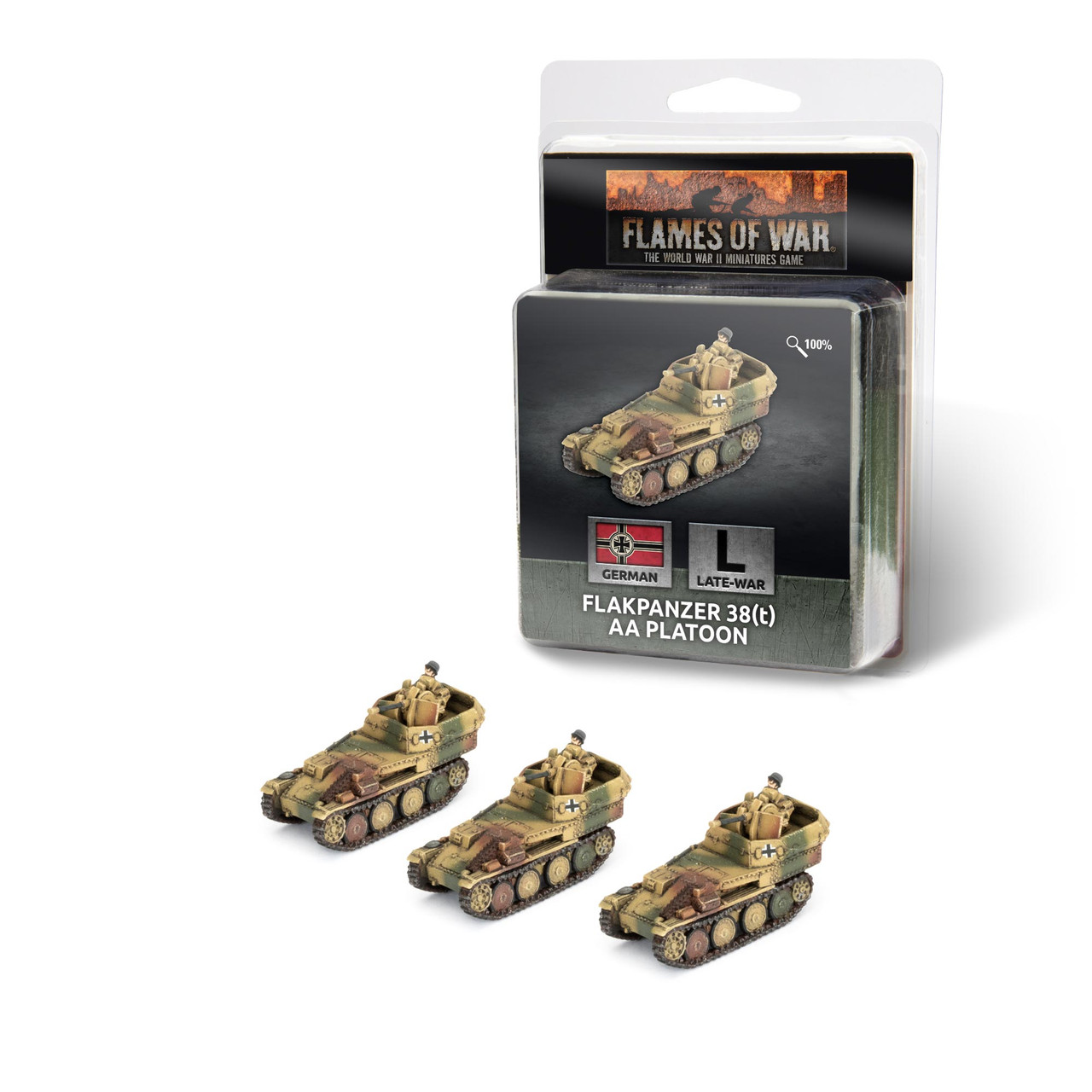 German Flakpanzer 38(t) (2cm) (x3)