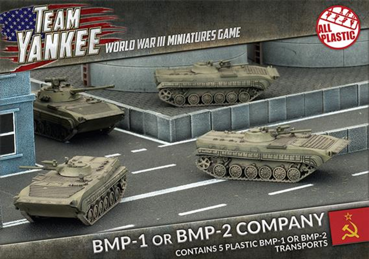 Team Yankee Soviet Union BMP-3 Company Plastic TSBX23 