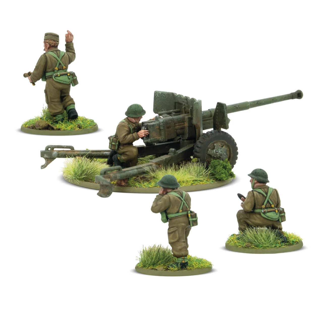 British 6-Pounder AT Gun (Plastic)