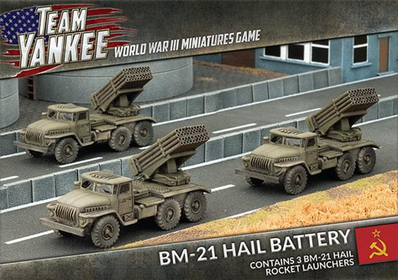 Team Yankee Soviet BM-21 Hail Battery