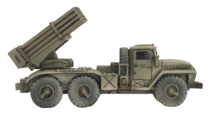 Team Yankee Soviet BM-21 Hail Battery