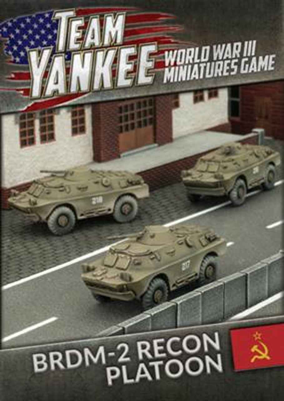 Team Yankee Soviet BRDM-2 Recon Platoon