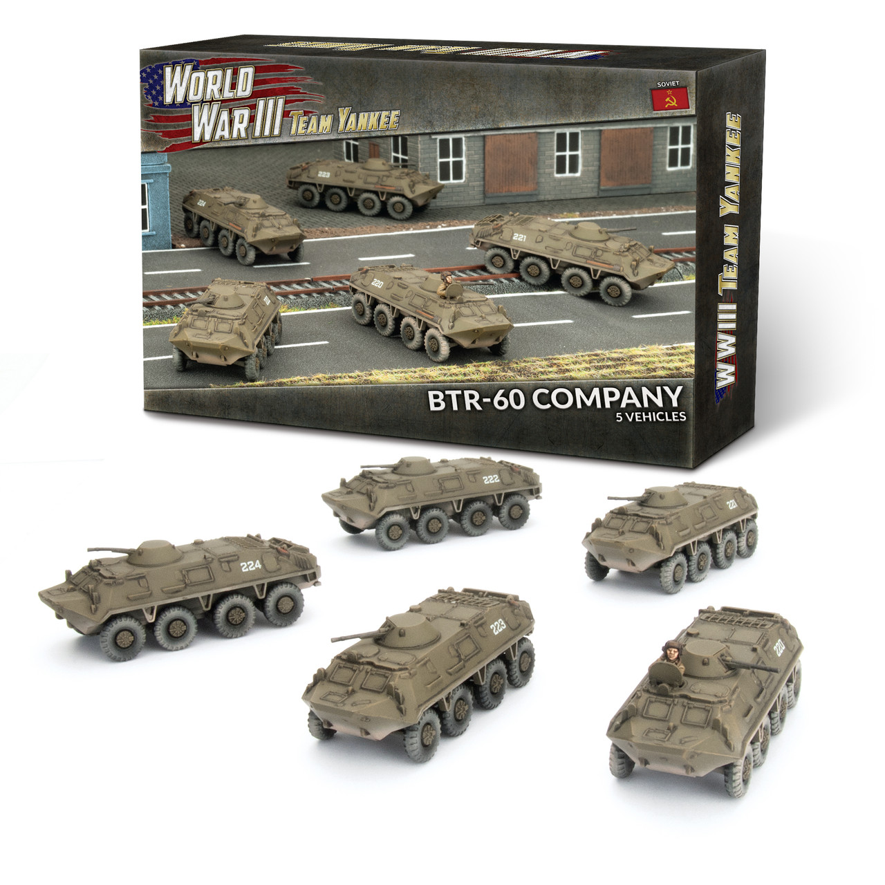 Team Yankee Soviet BTR-60 Company