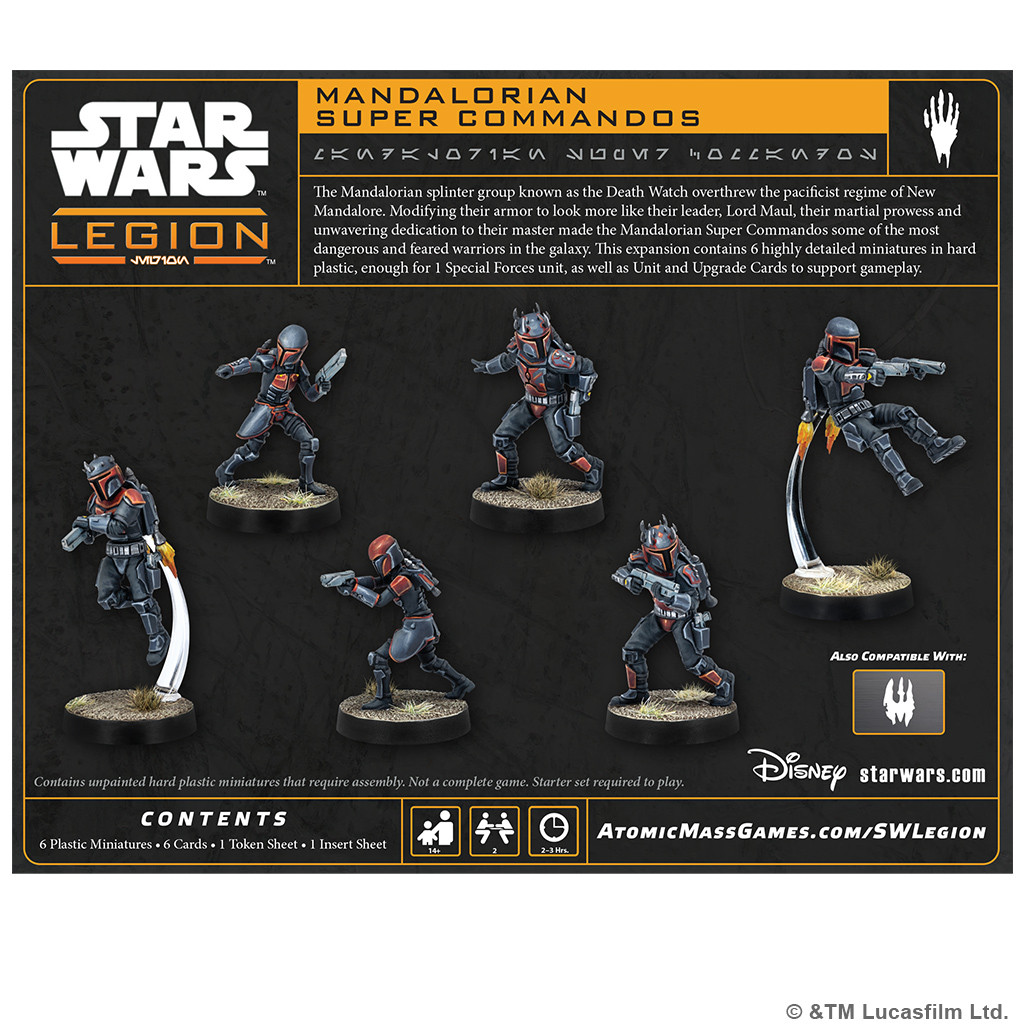 SW Legion: Mandalorian Super Commandos
