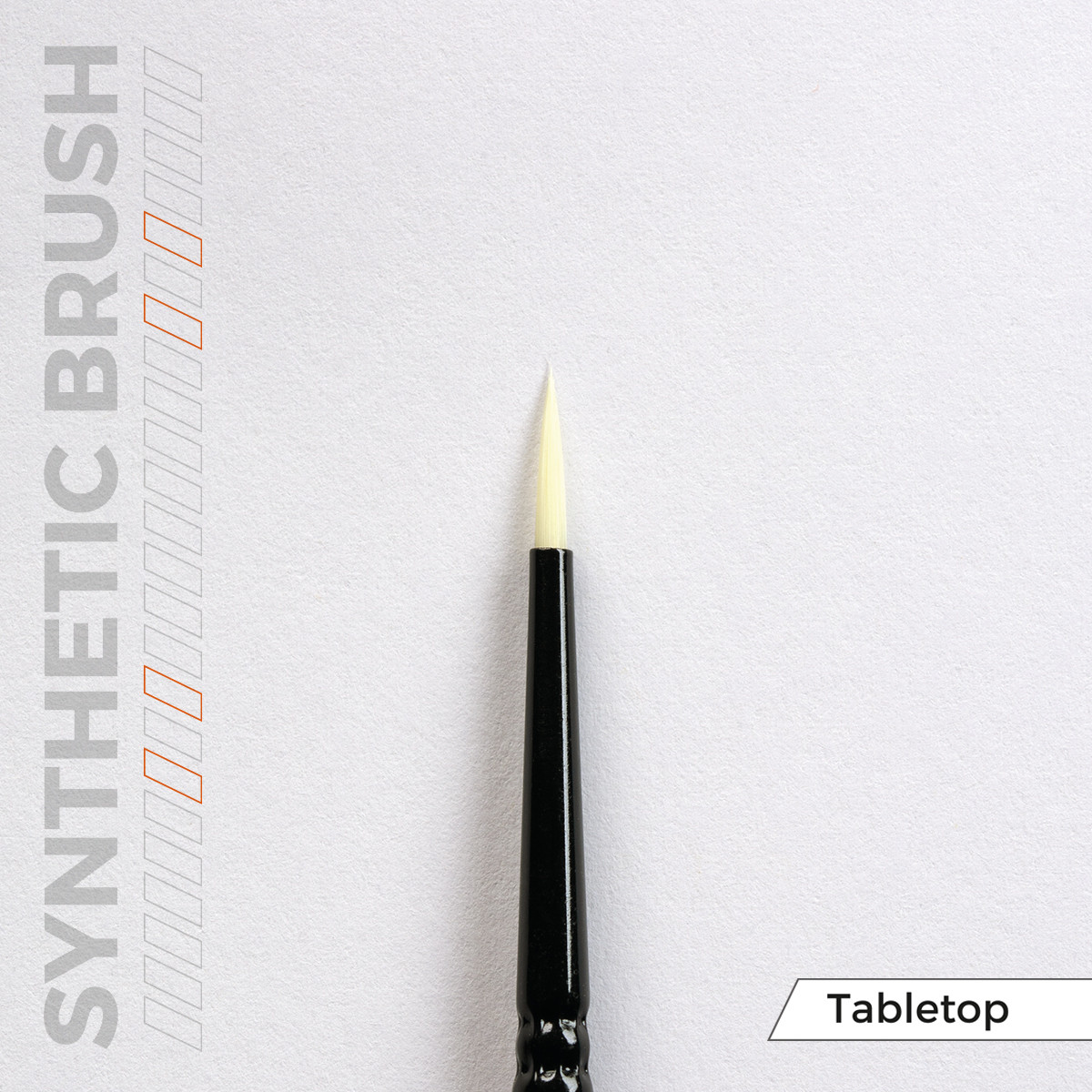 AK Interactive Tabletop Syntethic Brushes Set (3 Brushes)