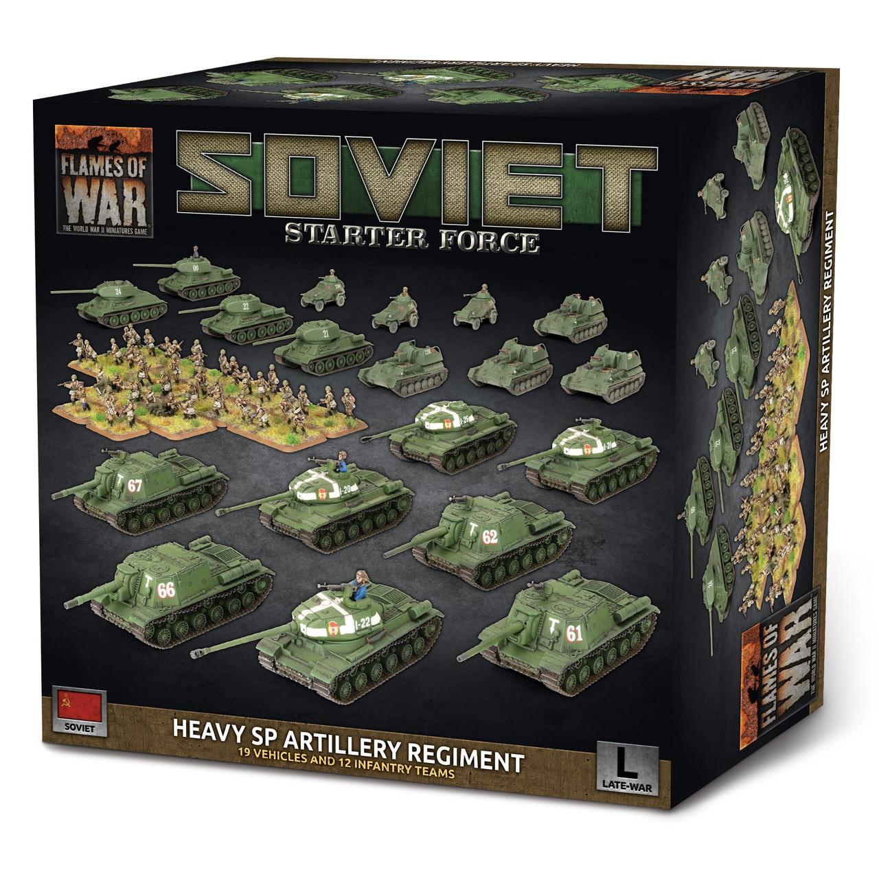 Soviet Heavy SP Artillery Regiment Starter Force