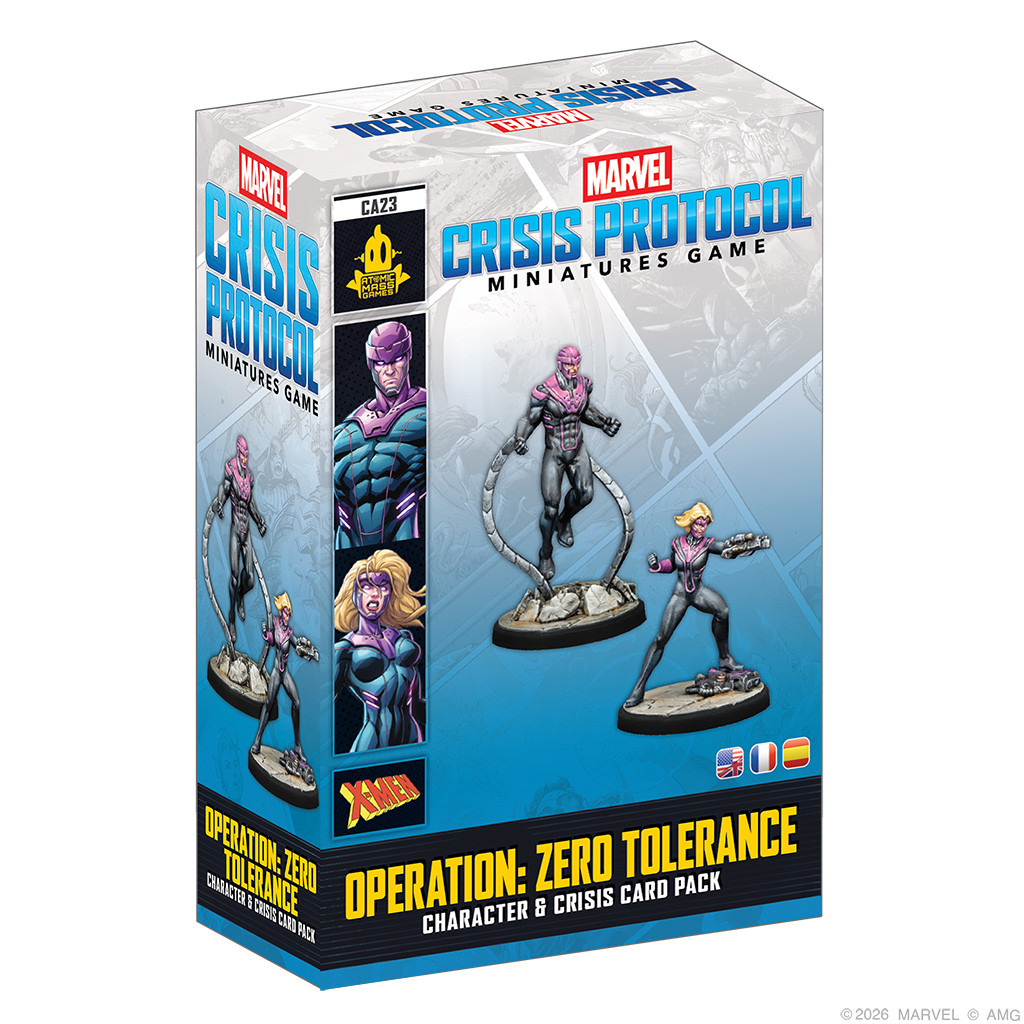 Operation: Zero Tolerance Character & Crisis Card Pack