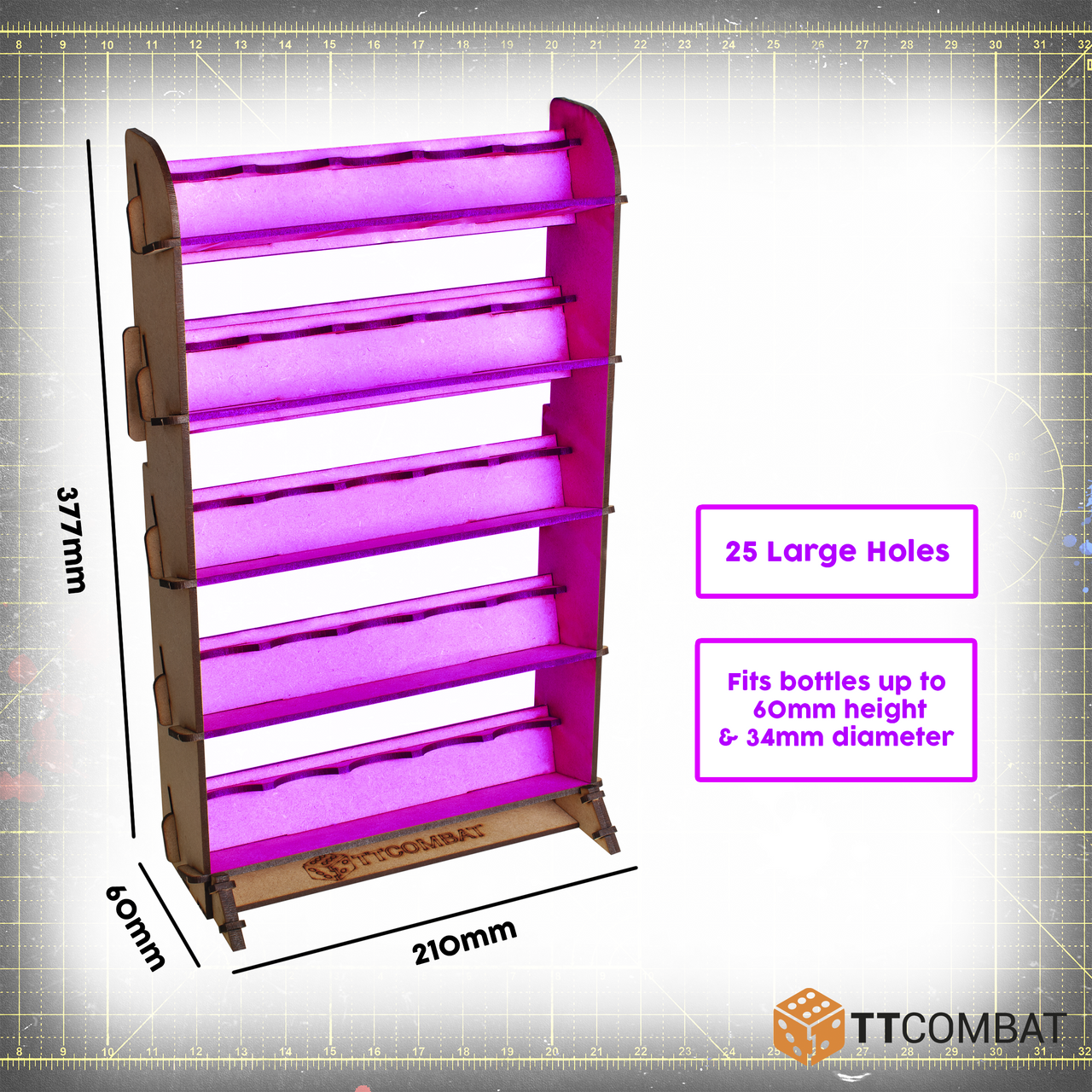 Universal Colour 25 Paint Rack