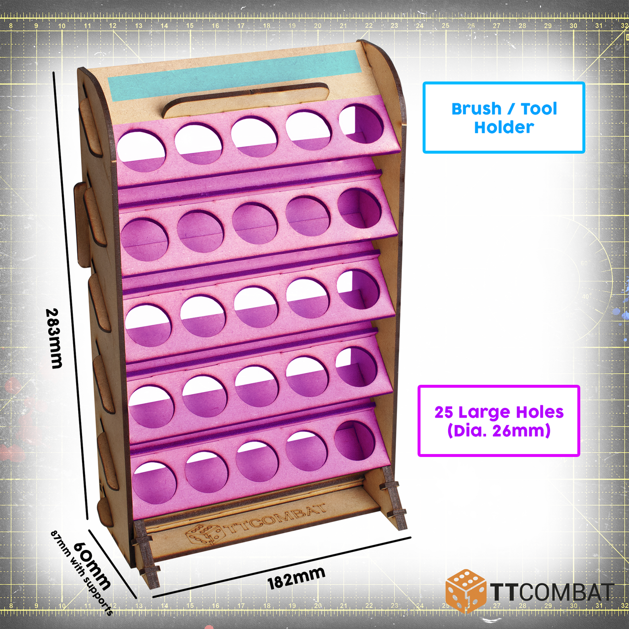 TTCombat 25 Paint Rack