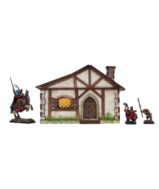 Fantasy Cottages (2) PREPAINTED 28mm