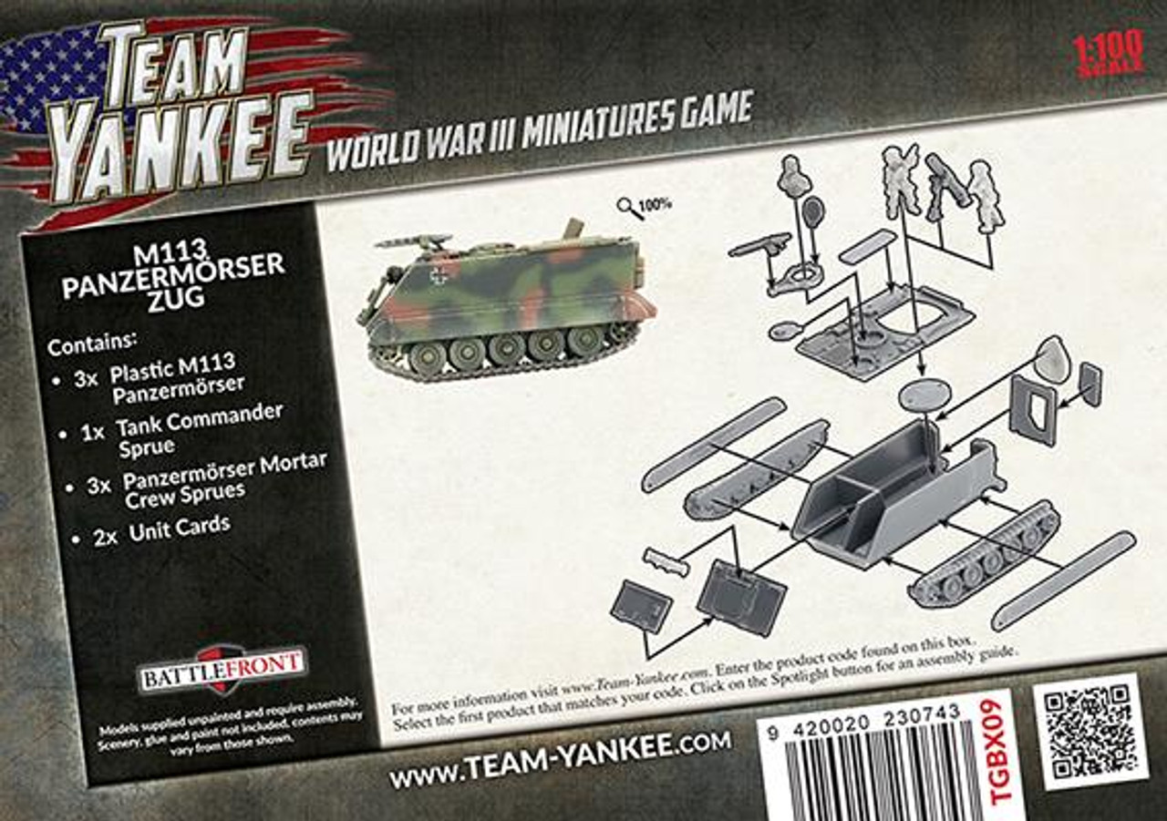 Team Yankee West German M113 Panzermorser Zug