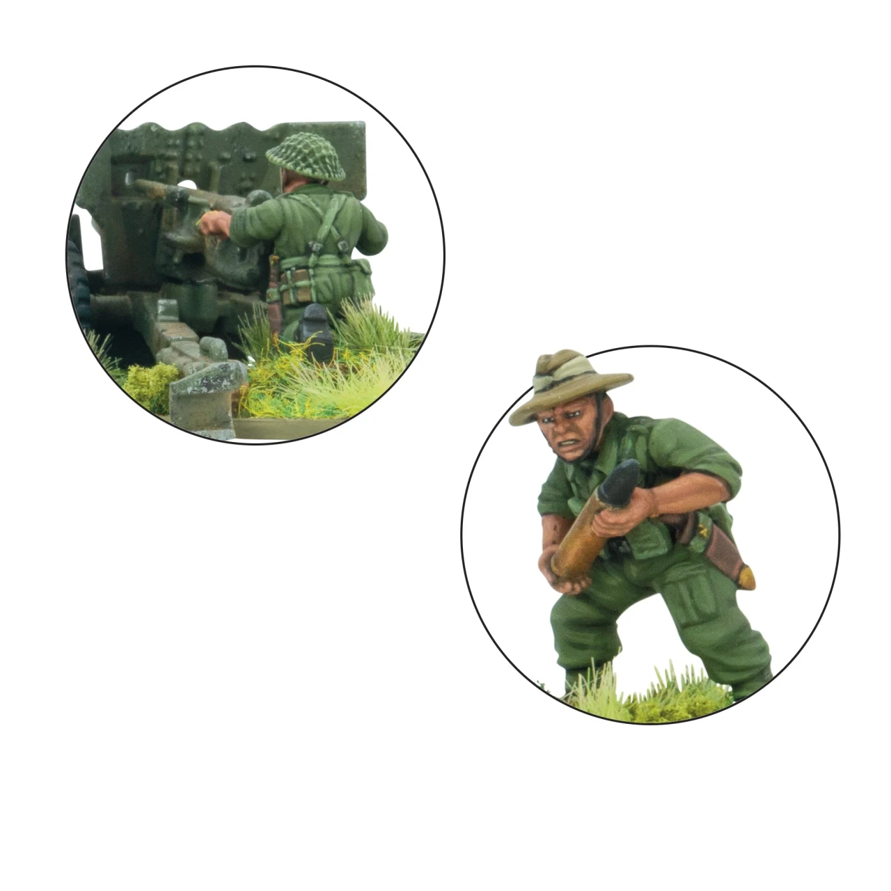 Gurkha 6-pounder anti-tank gun