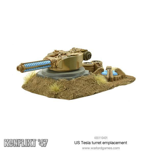 Konflikt 47: US Tesla turret emplacement