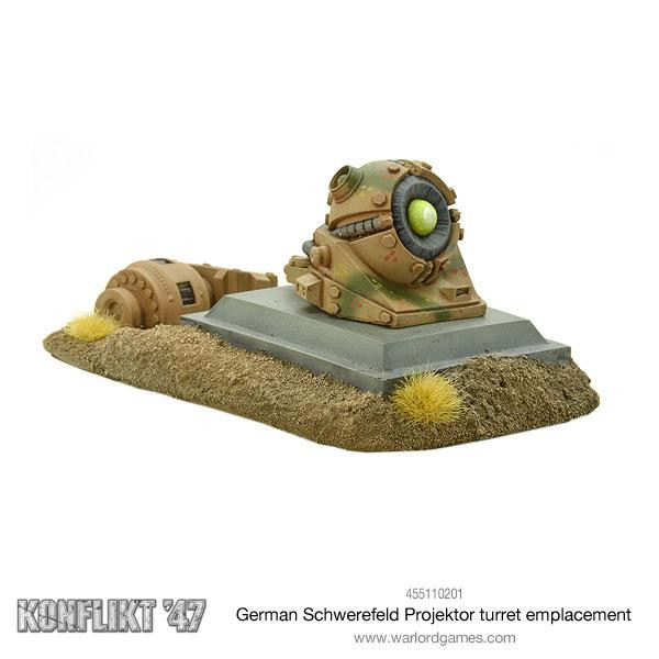 Konflikt '47: Schwerefeld Projektor turret emplacement