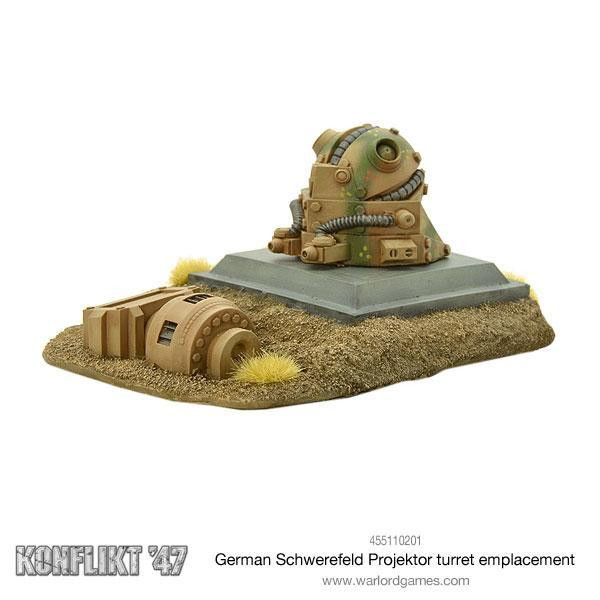 Konflikt '47: Schwerefeld Projektor turret emplacement