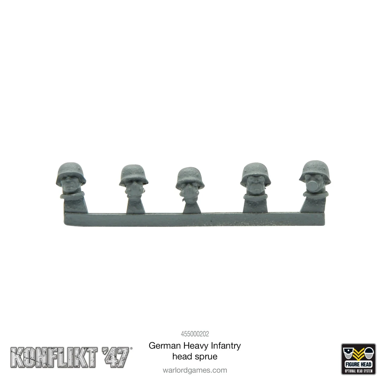 Konflikt '47: German Assault Pioneer Helmet sprue
