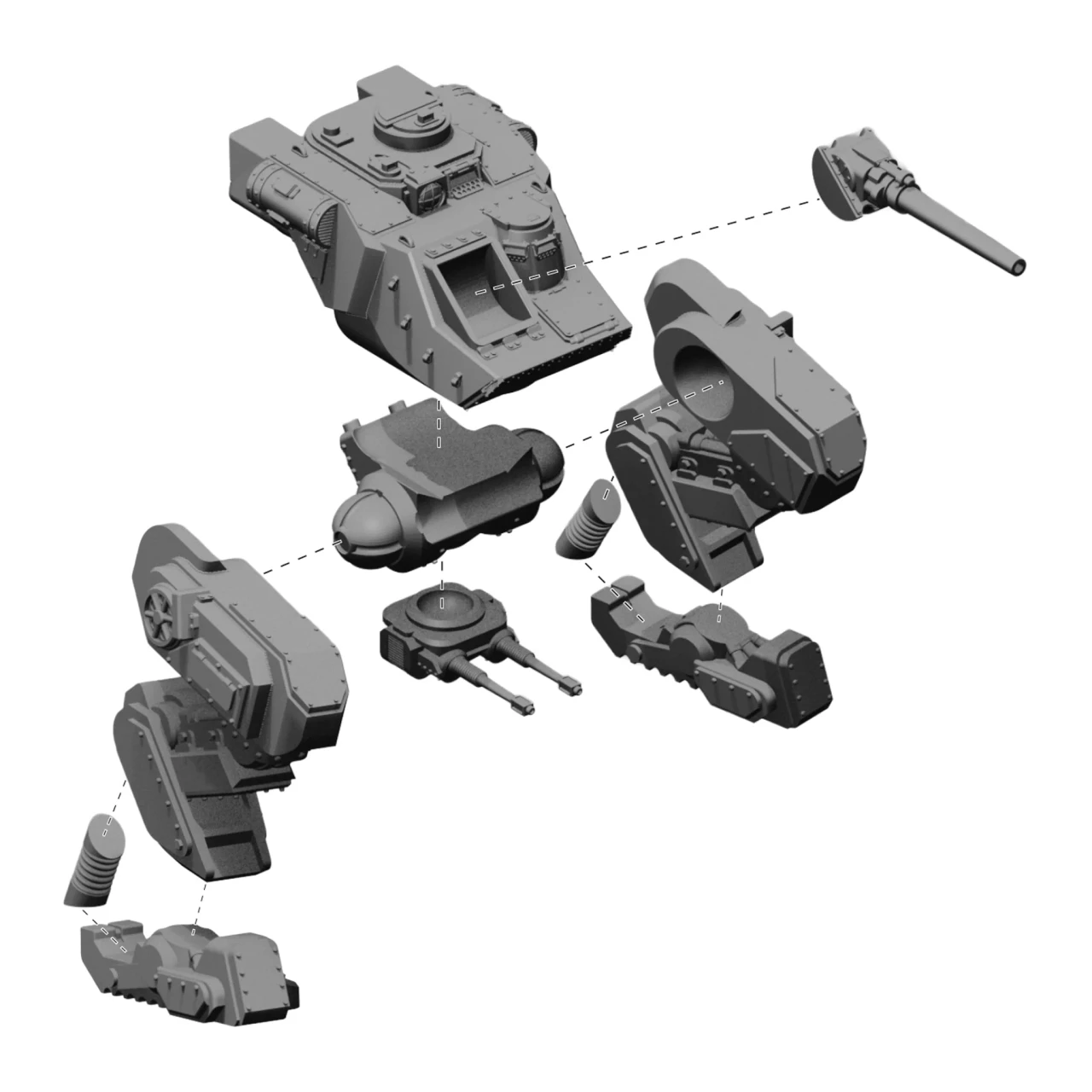 Konflikt 47: DM-40 Molot Medium Walker