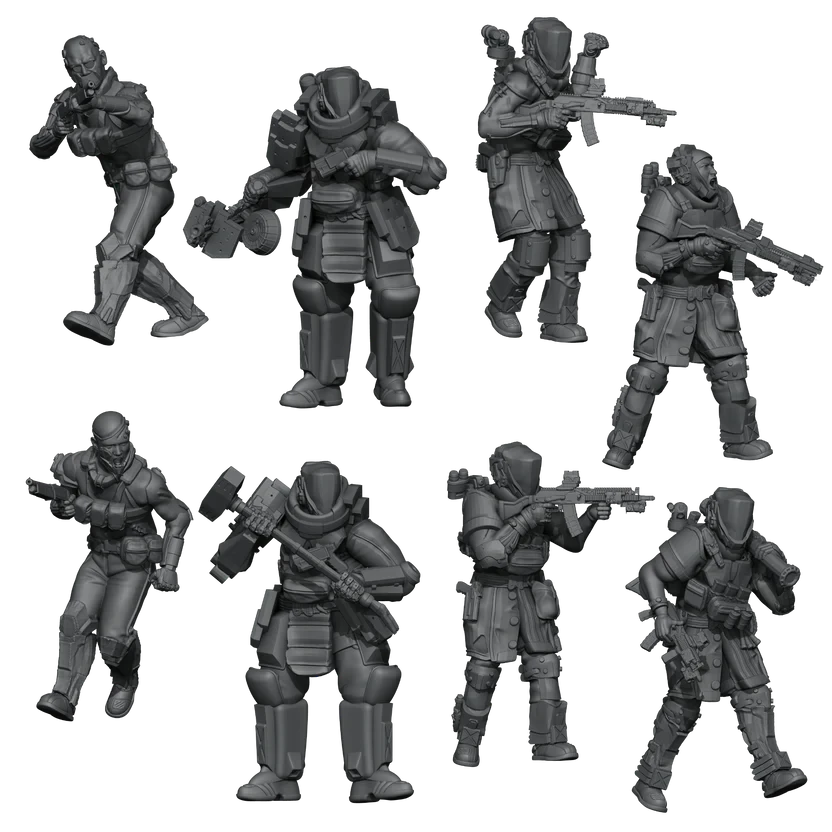 BLKOUT: Two Player Starter Set -Conquest