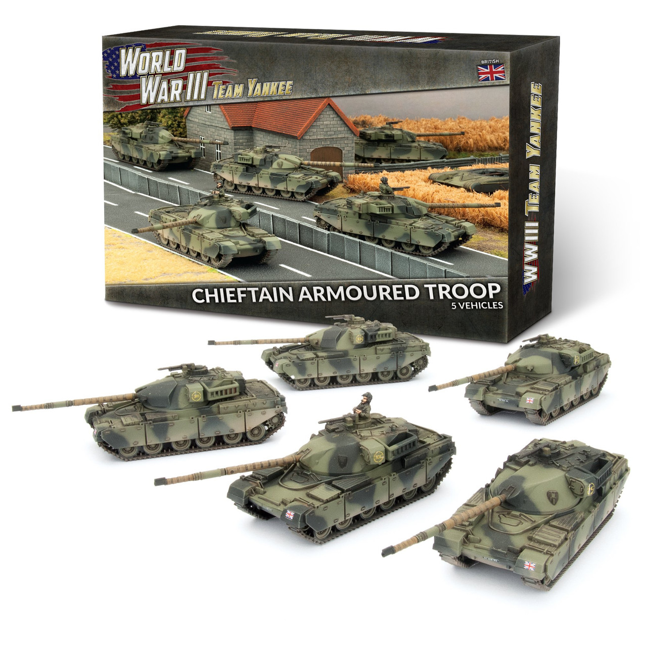 British: Chieftain Armoured Troop