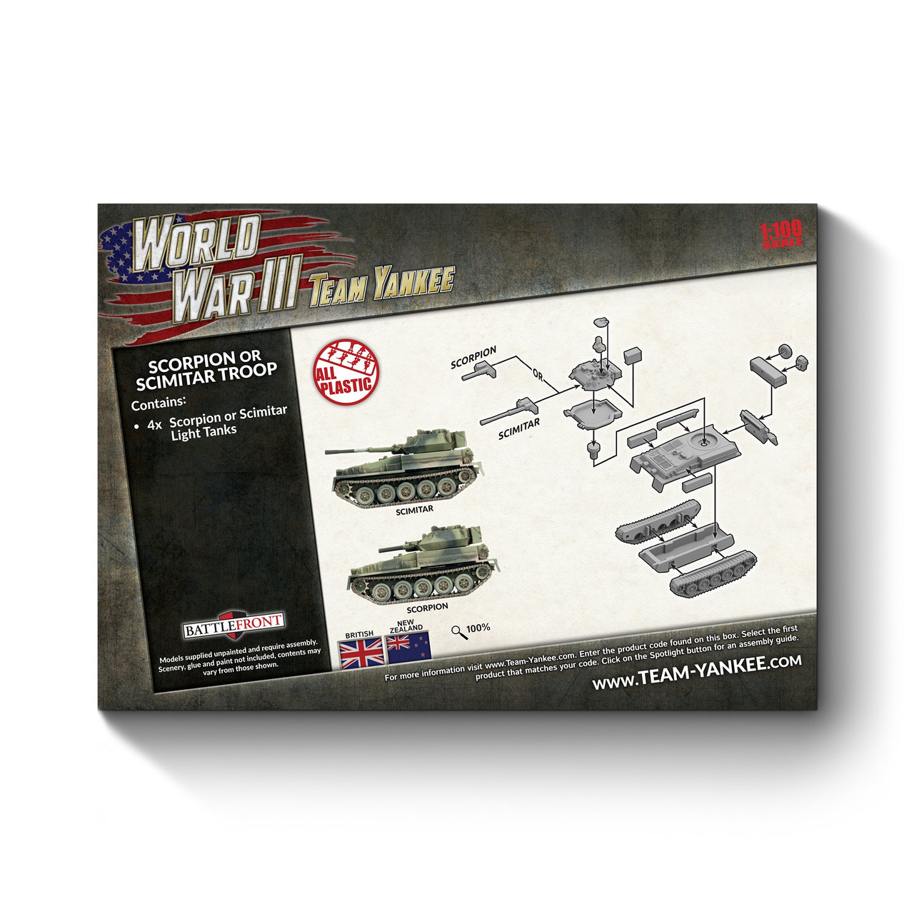 British: Scorpion or Scimitar Troop