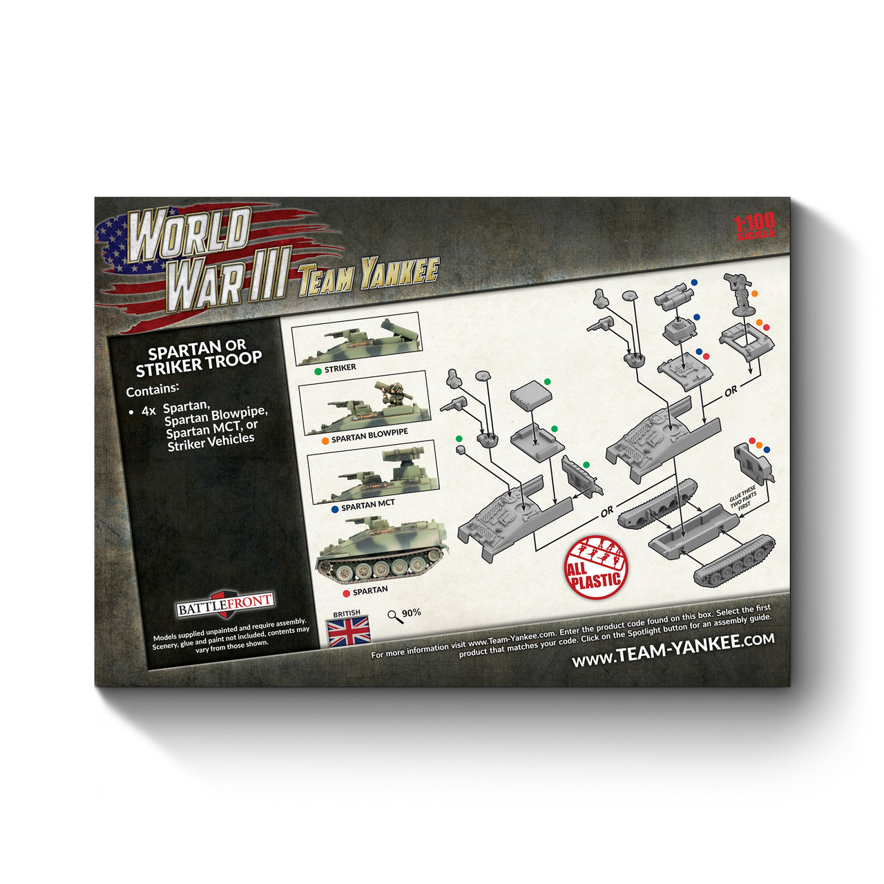 British: Spartan or Striker Troop