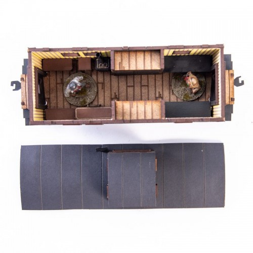Dead Man's Hand 19th c. American Caboose (Black) 4Ground