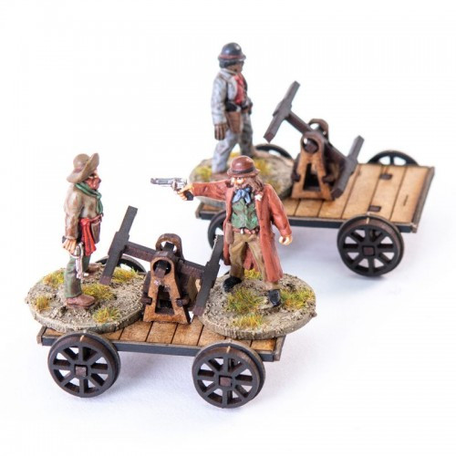 Dead Man's Hand 19th c. American Hand Cars (4Ground)
