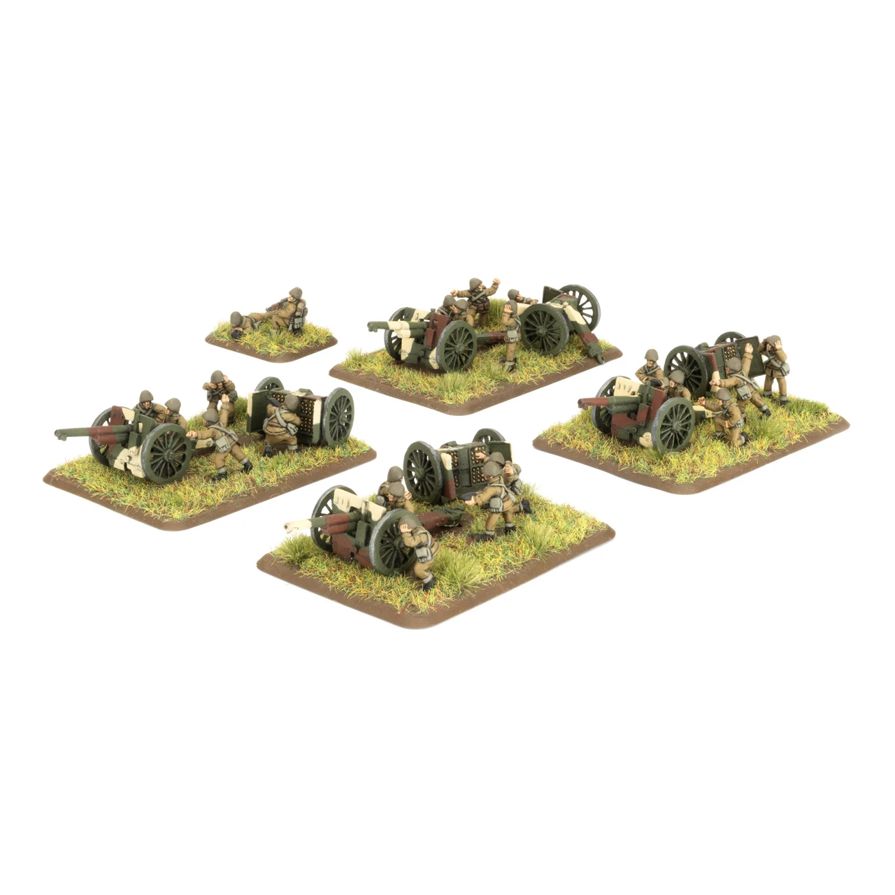 Polish 75mm Artillery Battery