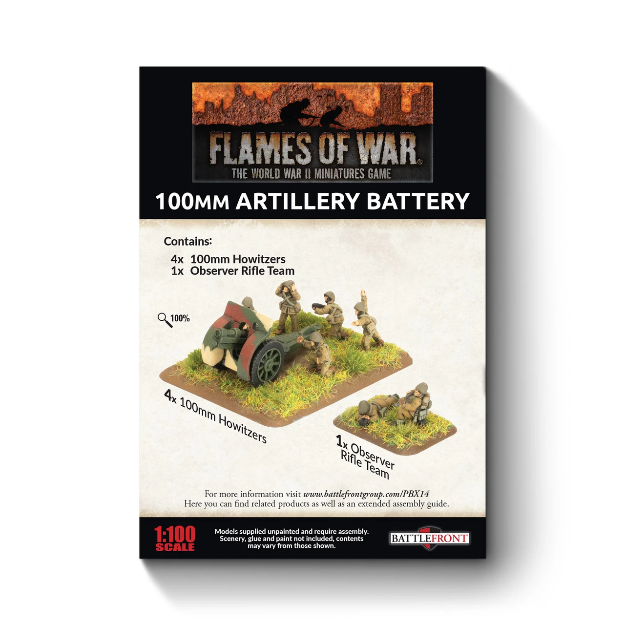 Polish 100mm Artillery Battery