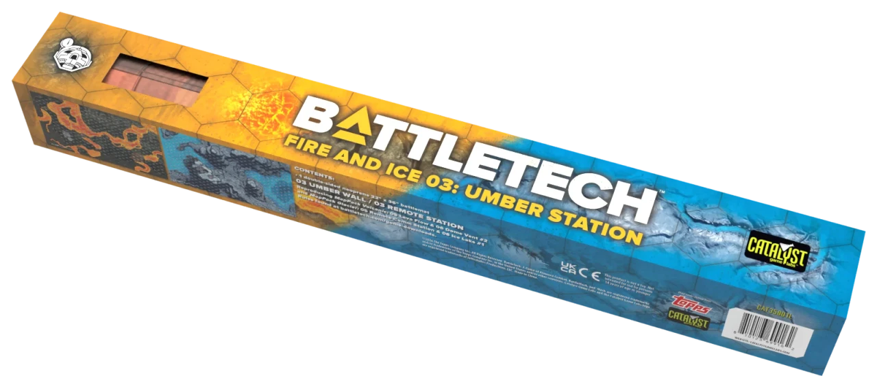 BattleTech: BattleMat - Fire and Ice 03: Umber Station