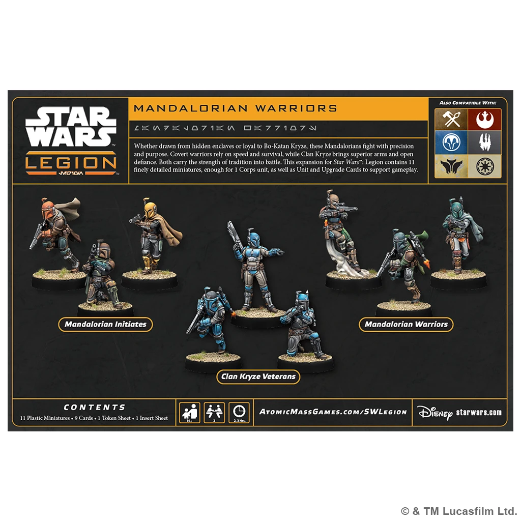SW Legion: Mandalorian Warriors