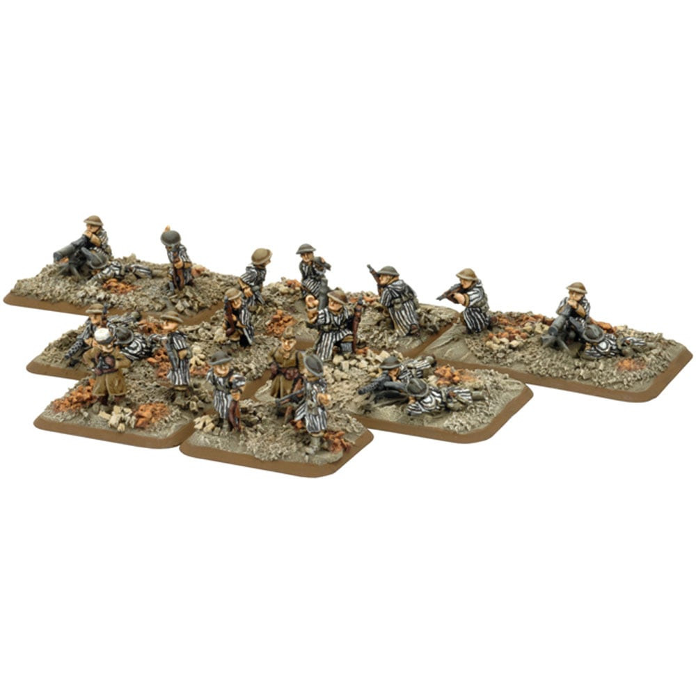 French Goum HQ and Weapons Teams