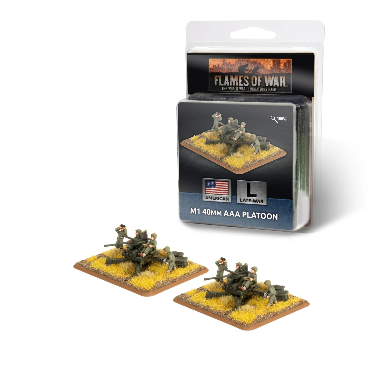 US M1 Bofors 40mm AAA Platoon
