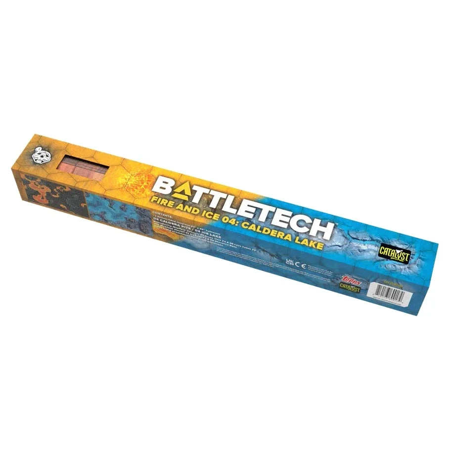 BattleTech: BattleMat - Fire and Ice 03: Caldera Lake