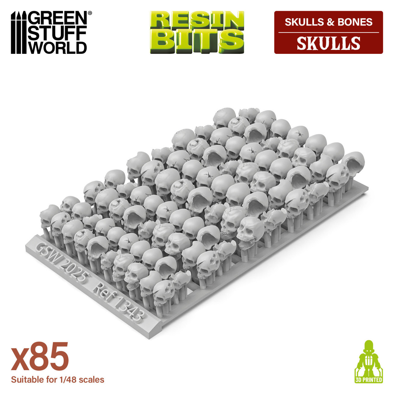 Resin Skulls 1:48-1:35