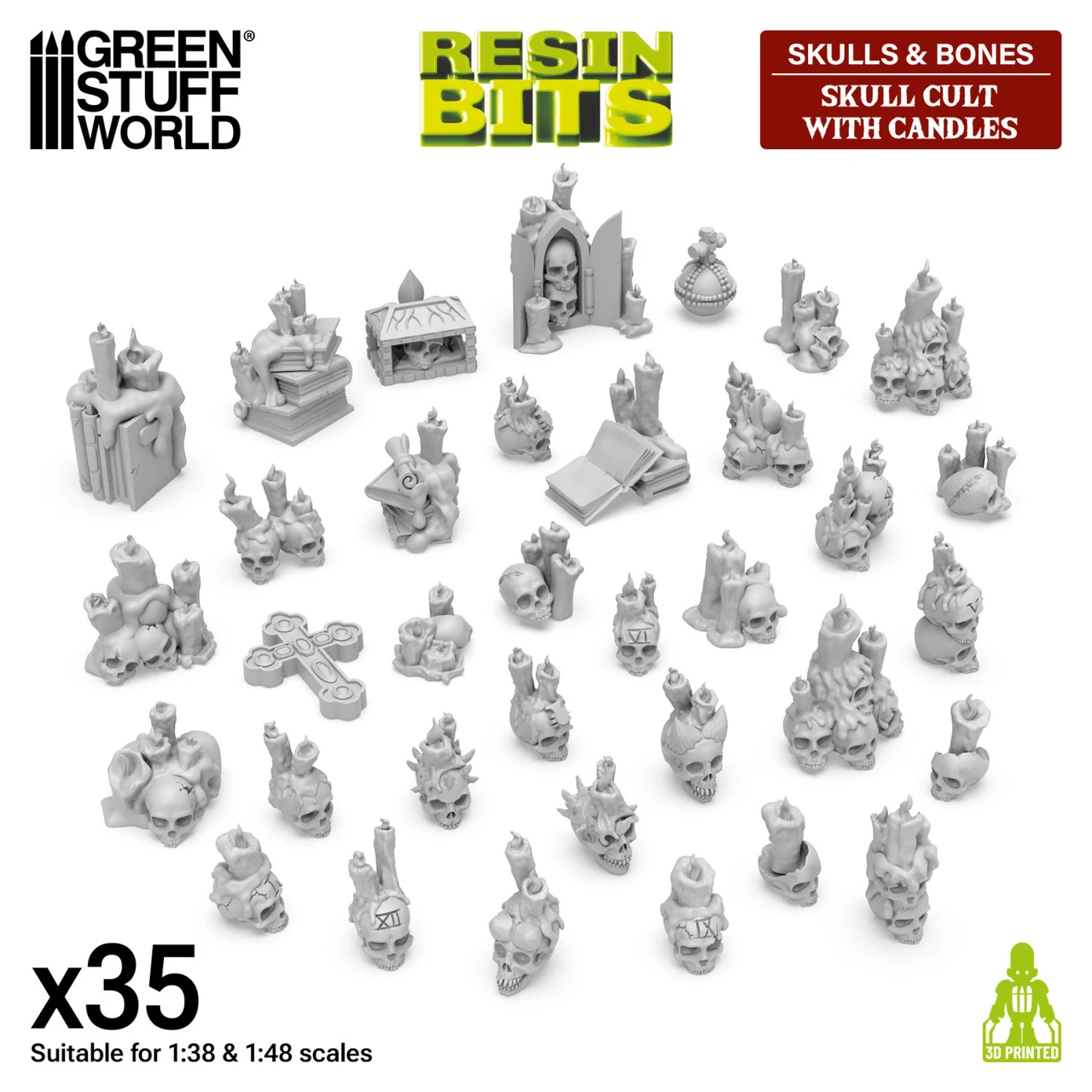 Skull Cult with candles 1:48-1:35