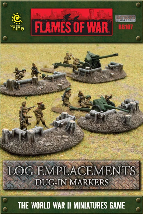 Log Emplacements - Dug In Markers - MADE TO ORDER