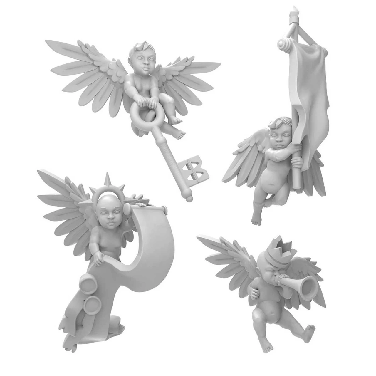 Cherubs 40k - Angel Cherubs 1:48