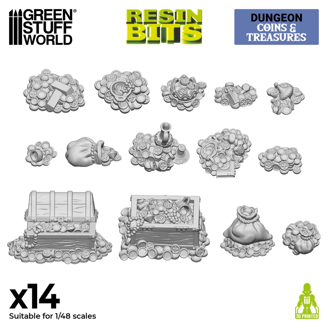 Treasure Pieces 1:48-1:35