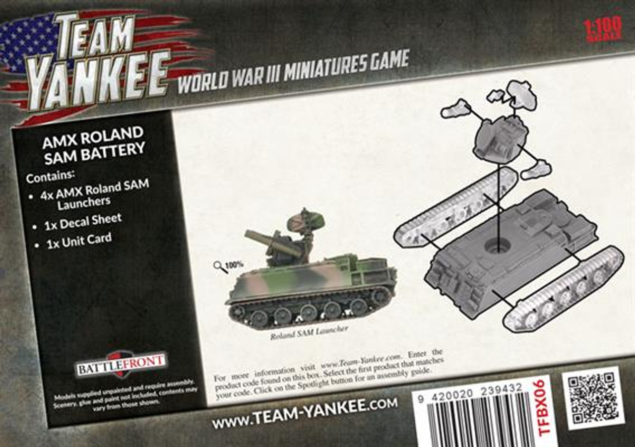 Team Yankee French AMX Roland SAM Battery