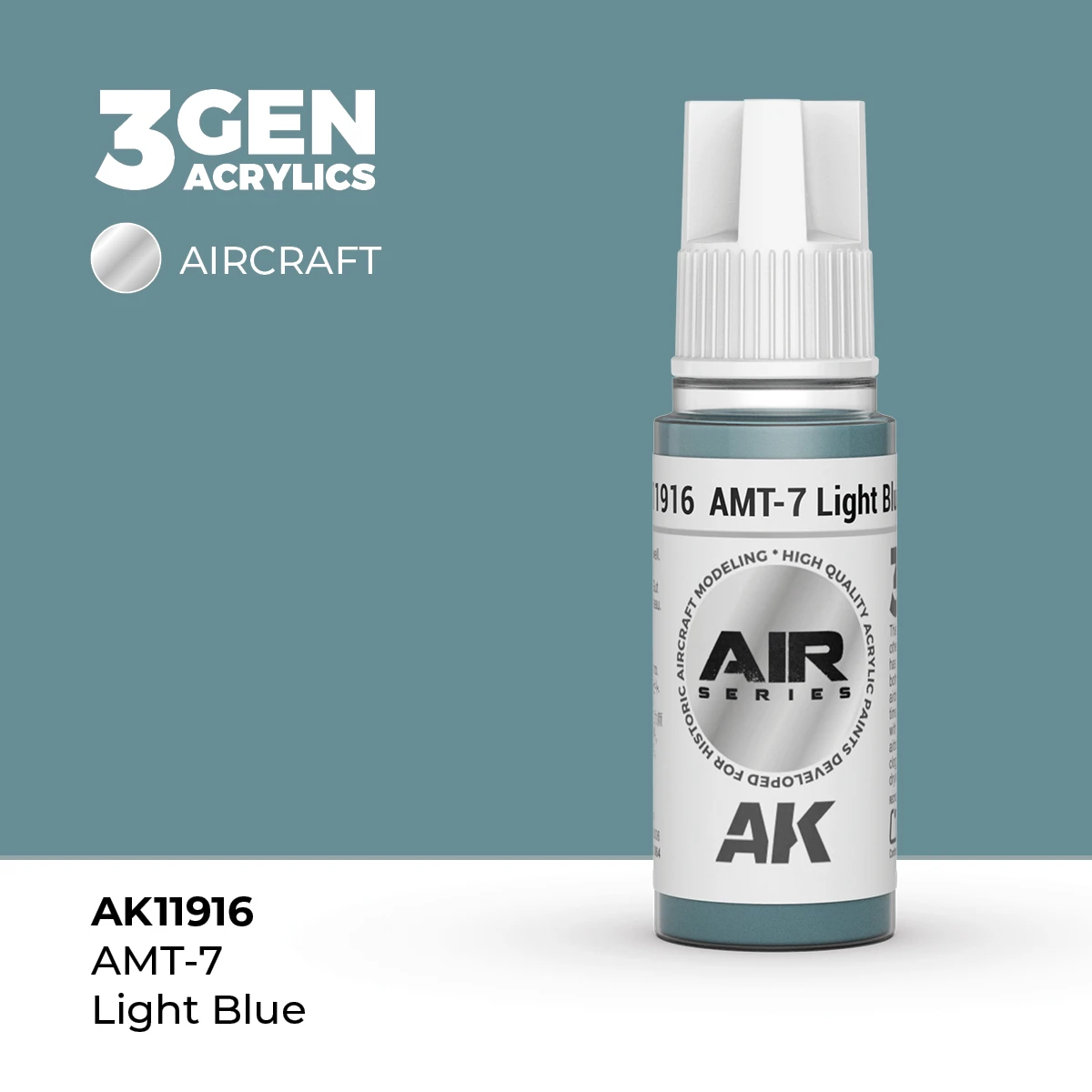 AK Interactive 3G Air - AMT-7 Light Blue