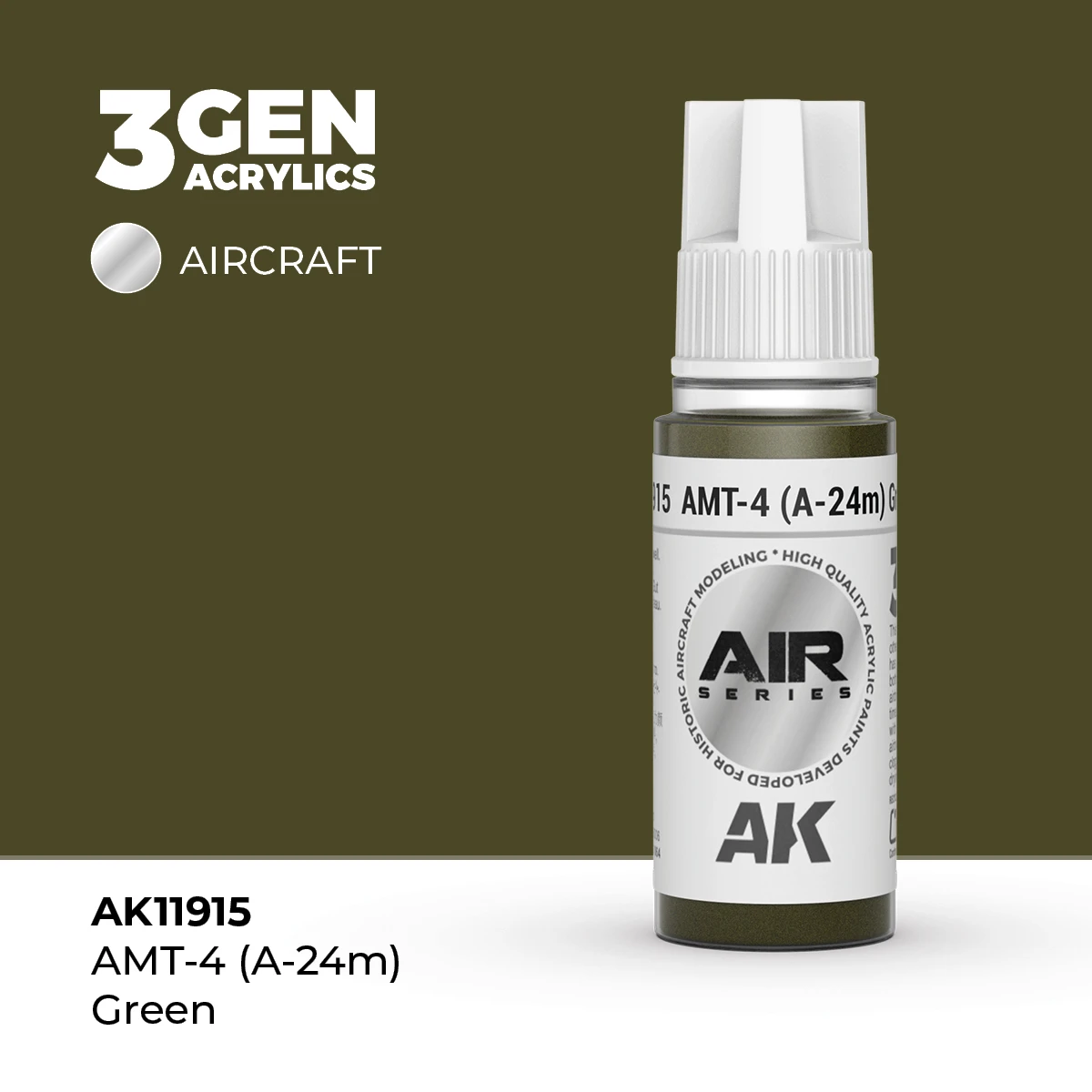 AK Interactive 3G Air - AMT-4 (A-24m) Green