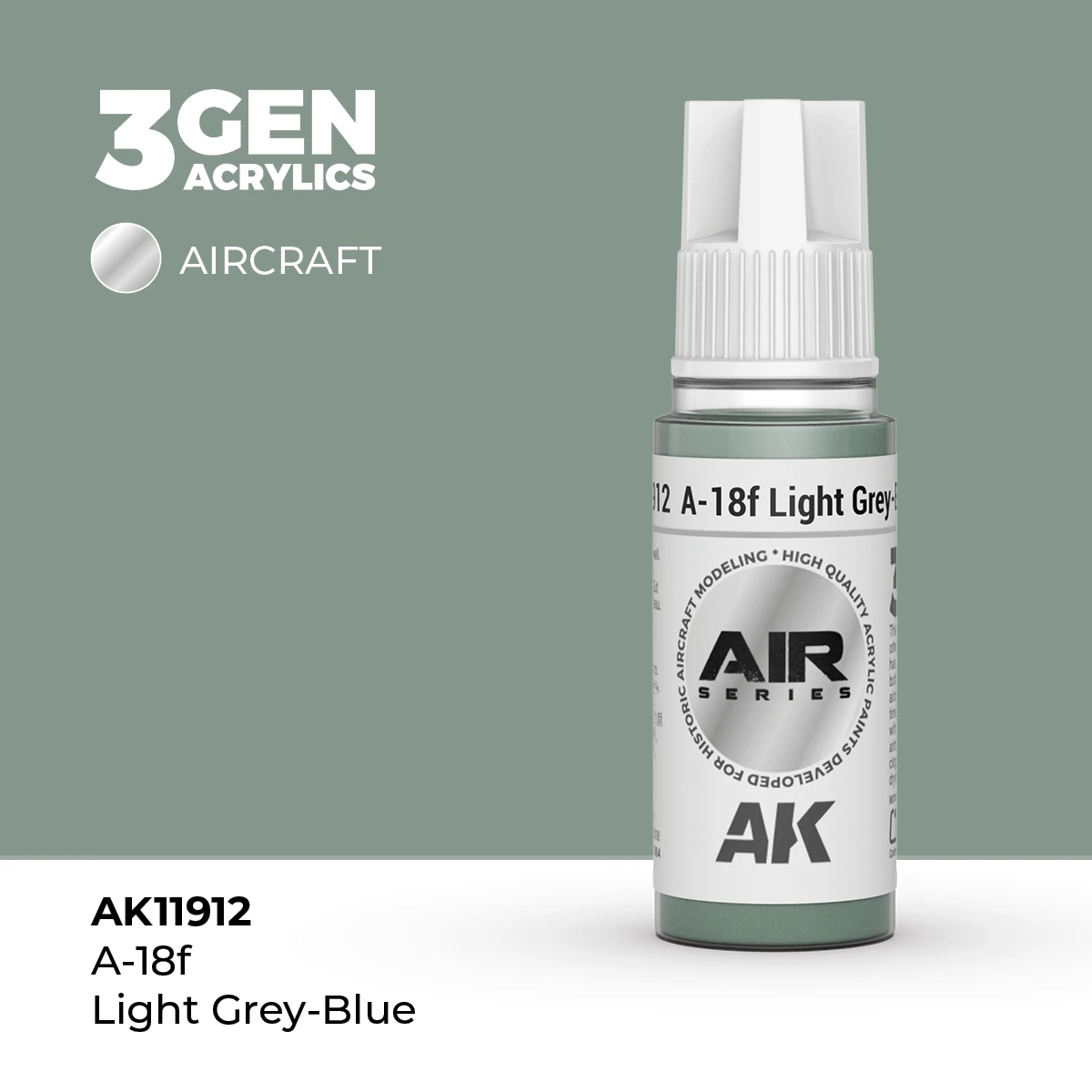 AK Interactive 3G Air - A-18f Light Grey-Blue